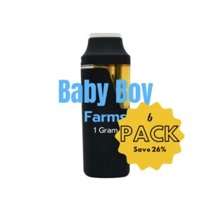 *NEW BRAND* Babyboy Farms 1g Disposable Pens- 6 PACK