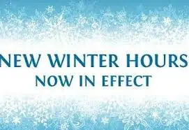 NEW FALL/WINTER HOURS 8:30am-7pm! Last call for out of towns 6:00pm!