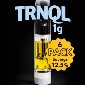 *NEW BRAND* TRNQL 1g 510 Thread Cartridge- 6 PACK 10 NEW FLAVORS