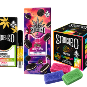 *BRAND NEW PRODUCTS COMING SOON* SMASHED- 1g Cartridges, Chocolate Bars, Liquid Diamond fast acting Gummies. DESCRIPTION BELOW
