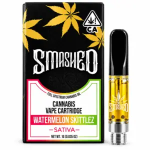 *NEW BRAND* SMASHED 510 Thread 1g Vape Cartridge - 6 Pack